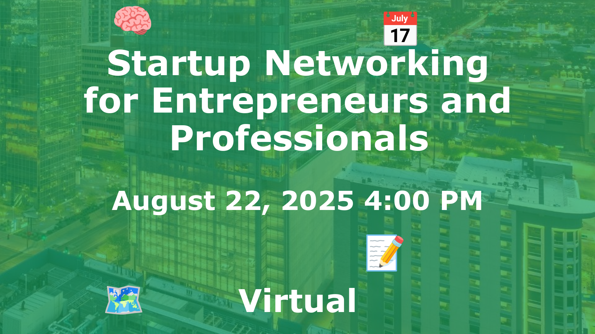 Startup Networking for Entrepreneurs and Professionals event image